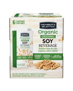 Selection Soy Beverage 6 Units / 946 mL / 32 oz