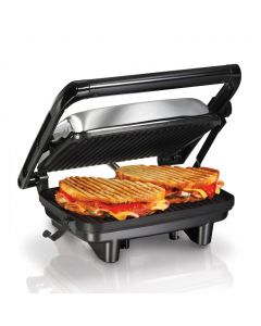 Hamilton Beach Gourmet Sandwich Maker with Nonstick Grid  25.4 cm x 20.32 cm / 10&quot; x 8&quot;
