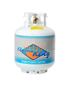 Flame King Empty Refillable Propane Cylinder 9 kg / 20 lb