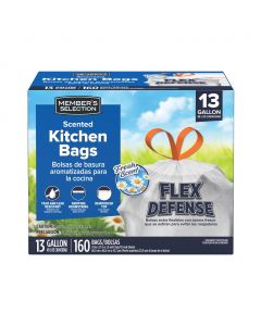 Selection Kitchen Trash Bag 160 Units / 49 L / 13 gal
