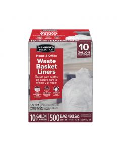 Selection Trash Bag 500 Units / 37 L / 10 gal