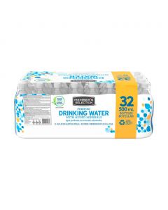 Selection Purified Drinking Water with Minerals 32 Units / 16.9 oz / 500 ml