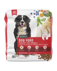 Selection Dog Food Chicken and Pea Formula 18.14 kg / 40 lb