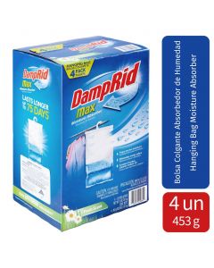 Damp Rid Moisture Reducer 4 Units / 453 g