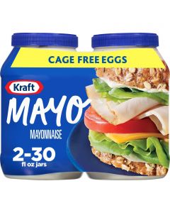 Kraft Cage-free Eggs Mayonnaise 2 Units / 887 mL / 30 oz