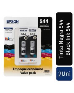 Epson Dual Ink Bottle T544 Black 2 Units