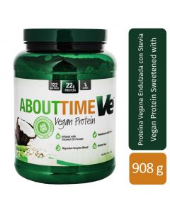 About Time Vé Vanilla Vegan Protein 908 g / 32 oz
