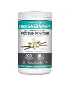 Designer Whey Premium Whey French Vanilla Protein Powder 908 g