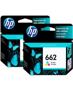 Hp Tricolor Ink 662 for 3515 Printer 2 Units