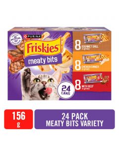 Friskies Canned Cat Food 24 Units / 156 g / 5.5 oz