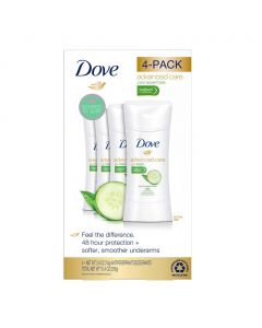 Dove Advanced Care Deodorant 4 Units / 74 g / 2.6 oz