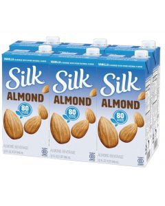 Silk Almond Beverage with Vanilla Flavor 6 Units / 946 mL / 32 oz