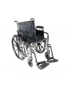 Wheelchair Manual Silver Sport II  PS-SSP218DDA-SF