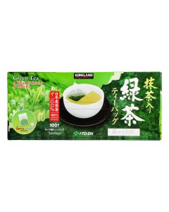 Kirkland Signature Green Tea Blend of Sencha &amp; Matcha 100 Units