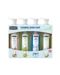 Selection Gentle and Foaming Hand Soap 4 Units / 236 mL / 8 oz