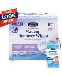 ’s Selection Hypoallergenic Makeup Remover Wipes 6 Packages / 25 Units